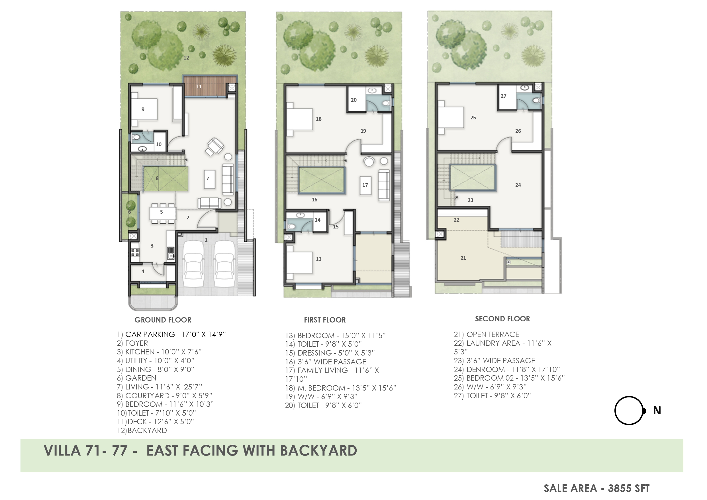 4 BHK Floor Plan